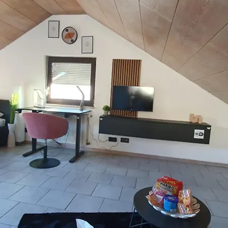 1 Zi Dg-apartment In Bad Friedrichshall-jagstfeld Daire *